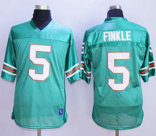 Ace Ventura Pet Detective #5 Ray Finkle Teal Green Stitched Football Jersey - Click Image to Close
